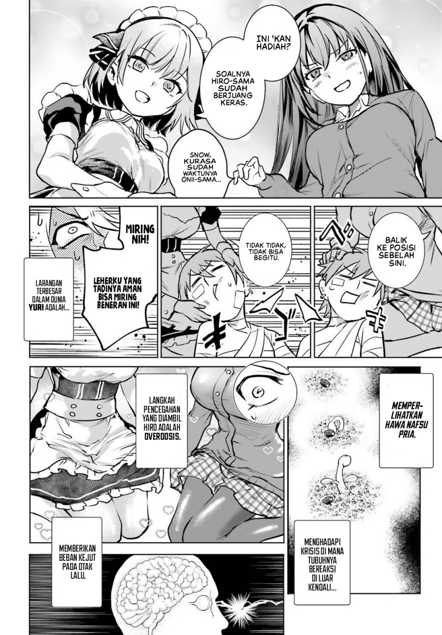 Danshi Kinsei Game Sekai de Ore ga Yarubeki Yuiitsu no Koto – Yuri no Ma ni Hasamaru Otoko to Shite Tensei shite shimaimashita Chapter 11 Gambar 30