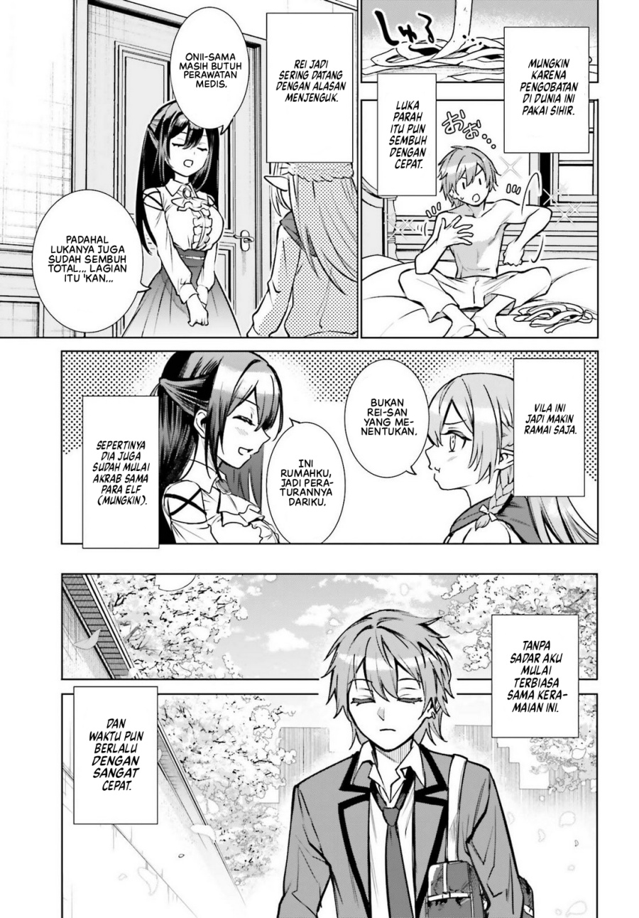 Danshi Kinsei Game Sekai de Ore ga Yarubeki Yuiitsu no Koto – Yuri no Ma ni Hasamaru Otoko to Shite Tensei shite shimaimashita Chapter 11 Gambar 35