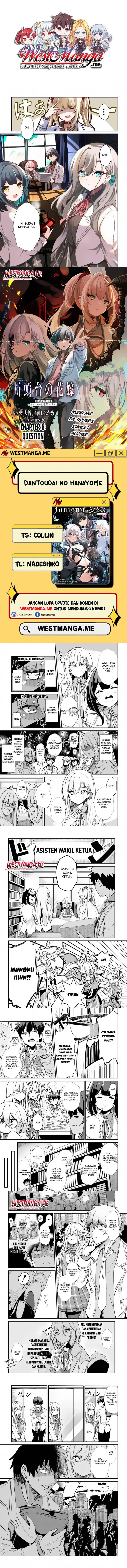 Dantoudai no Hanayome – Sekai wo Horobosu Futsutsuka na Tatsuki desu ga Chapter 08 Gambar 1
