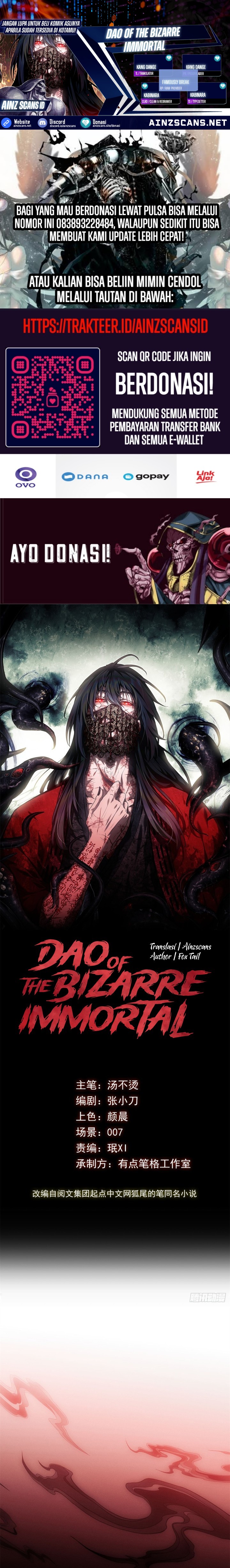 Dao of the Bizarre Immortal Chapter 02 Gambar 1
