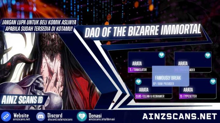 Dao of the Bizarre Immortal Chapter 32 Gambar 1
