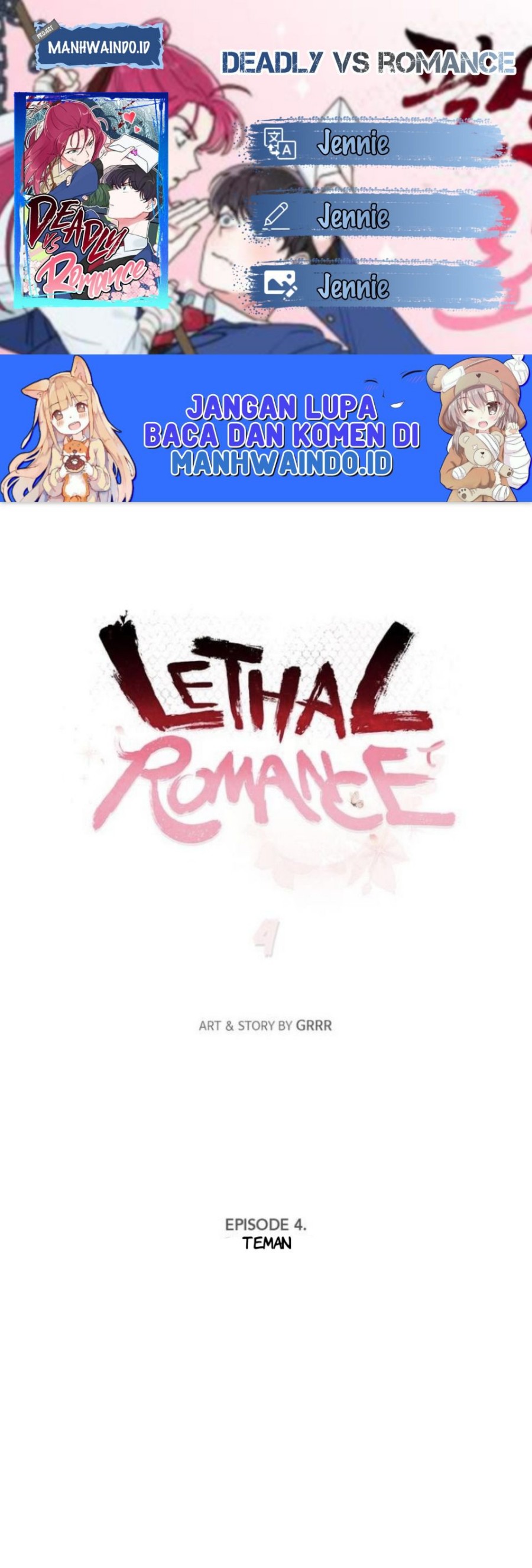 Deadly VS Romance (Lethal Romance) Chapter 04 Gambar 1