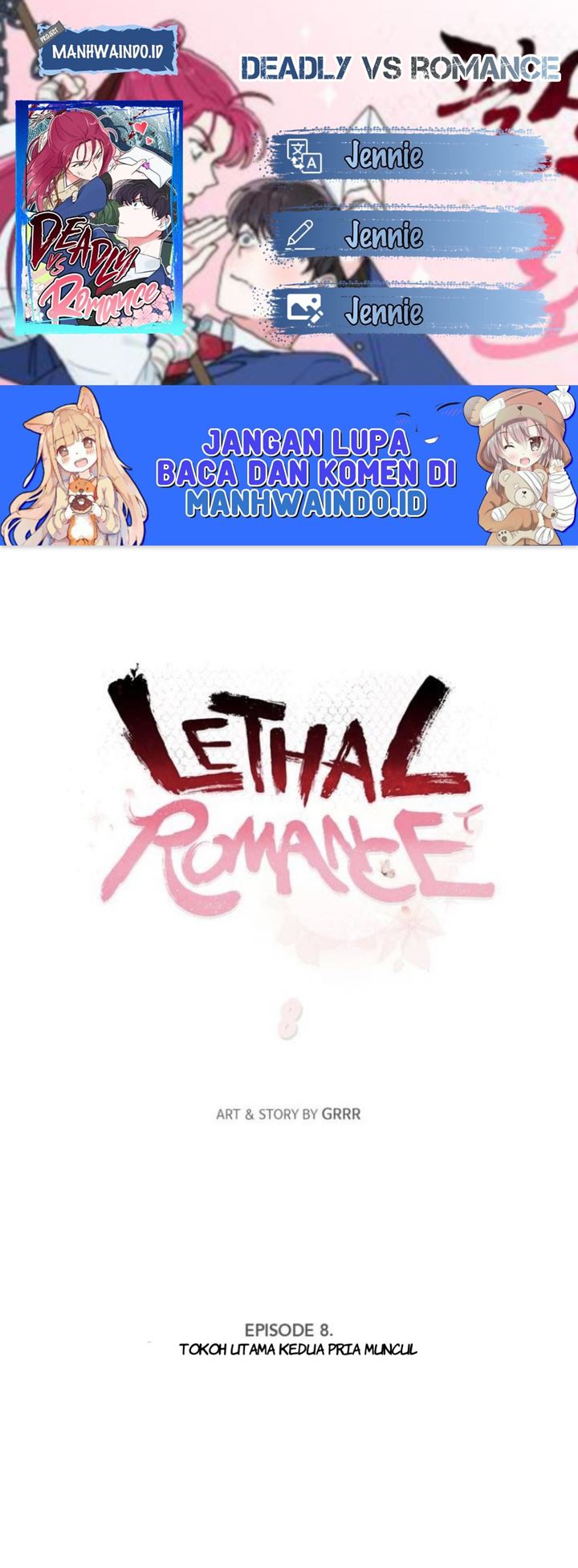 Deadly VS Romance (Lethal Romance) Chapter 08 Gambar 1