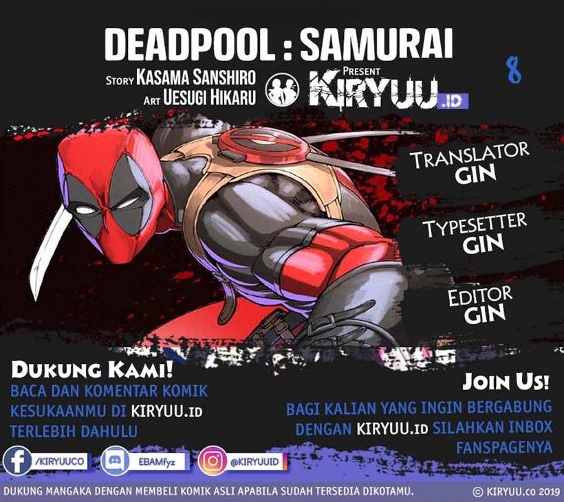 Deadpool: Samurai Chapter 08 Gambar 1