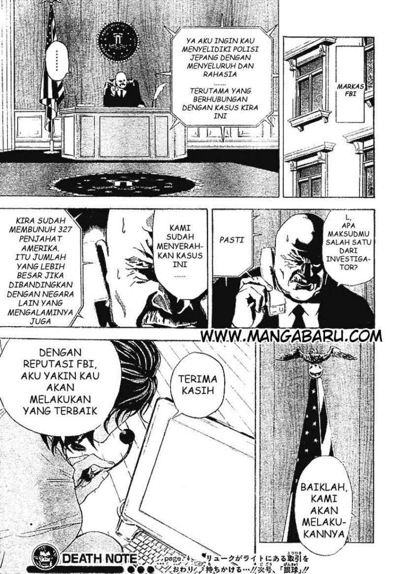 Death Note Chapter 04 Gambar 19
