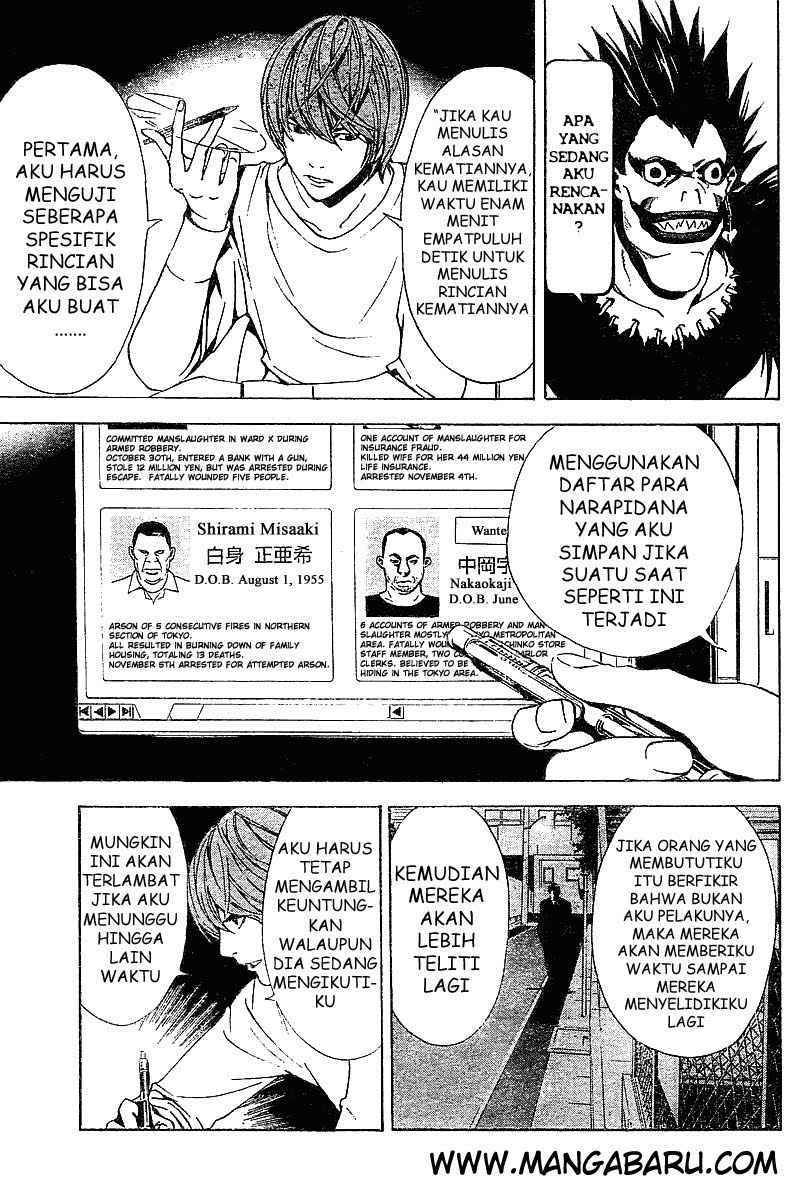 Death Note Chapter 06 Gambar 10