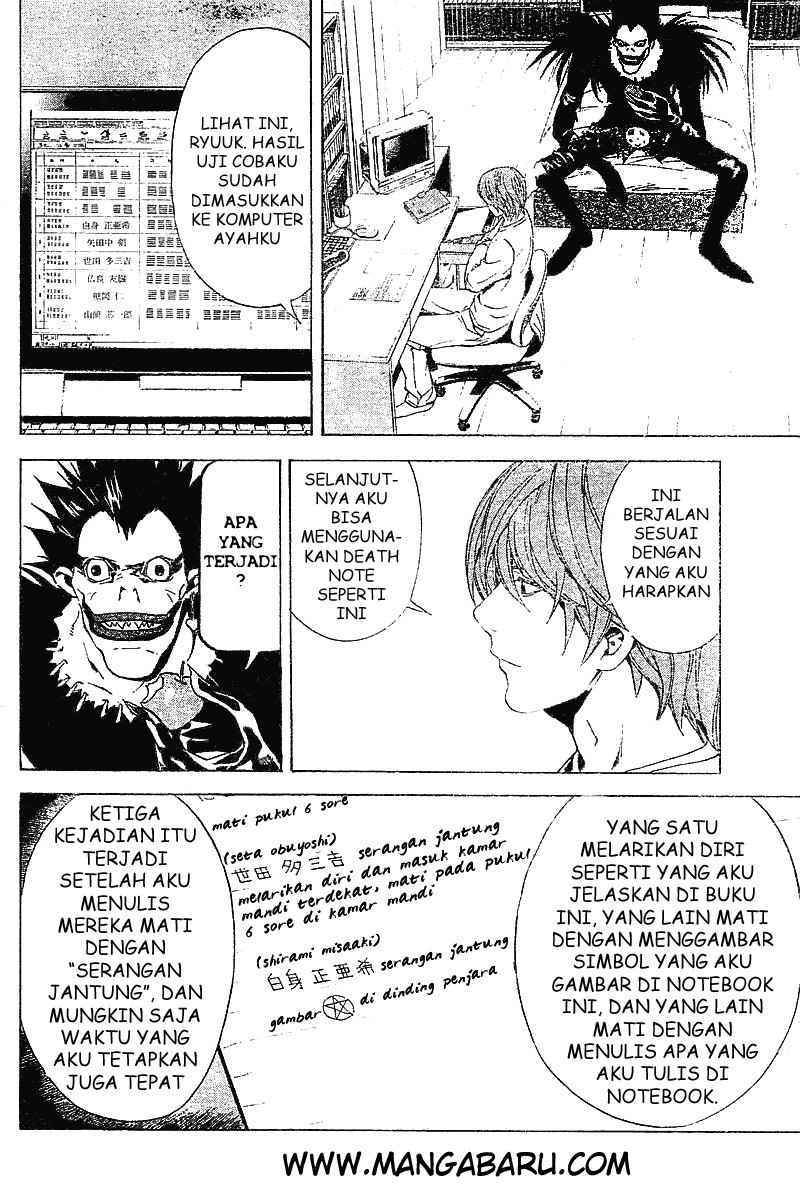 Death Note Chapter 06 Gambar 17