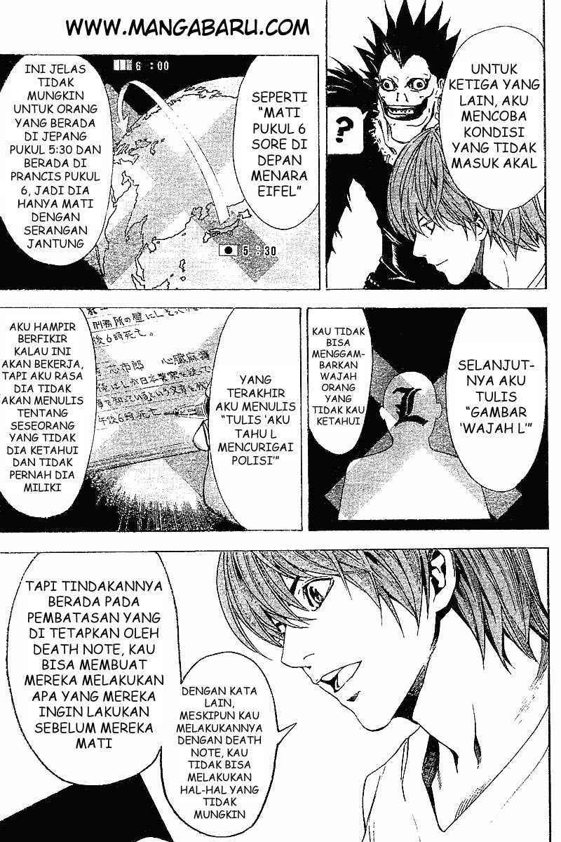 Death Note Chapter 06 Gambar 18