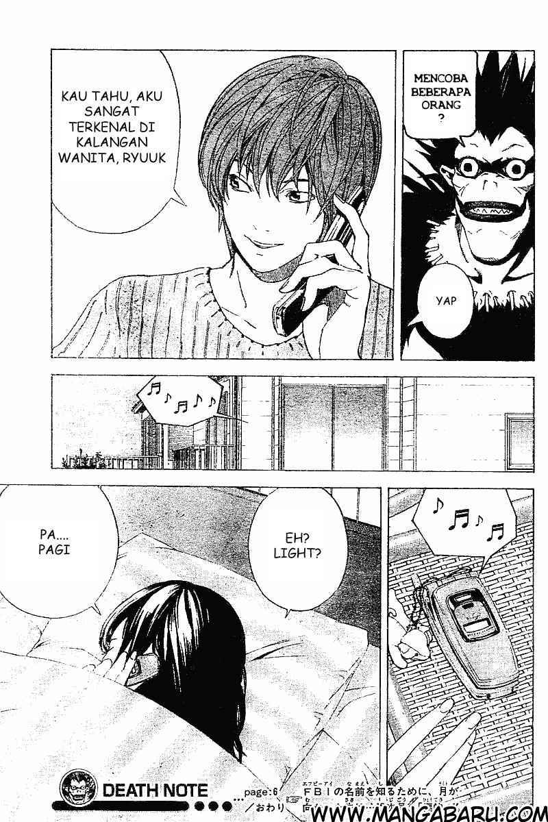Death Note Chapter 06 Gambar 24