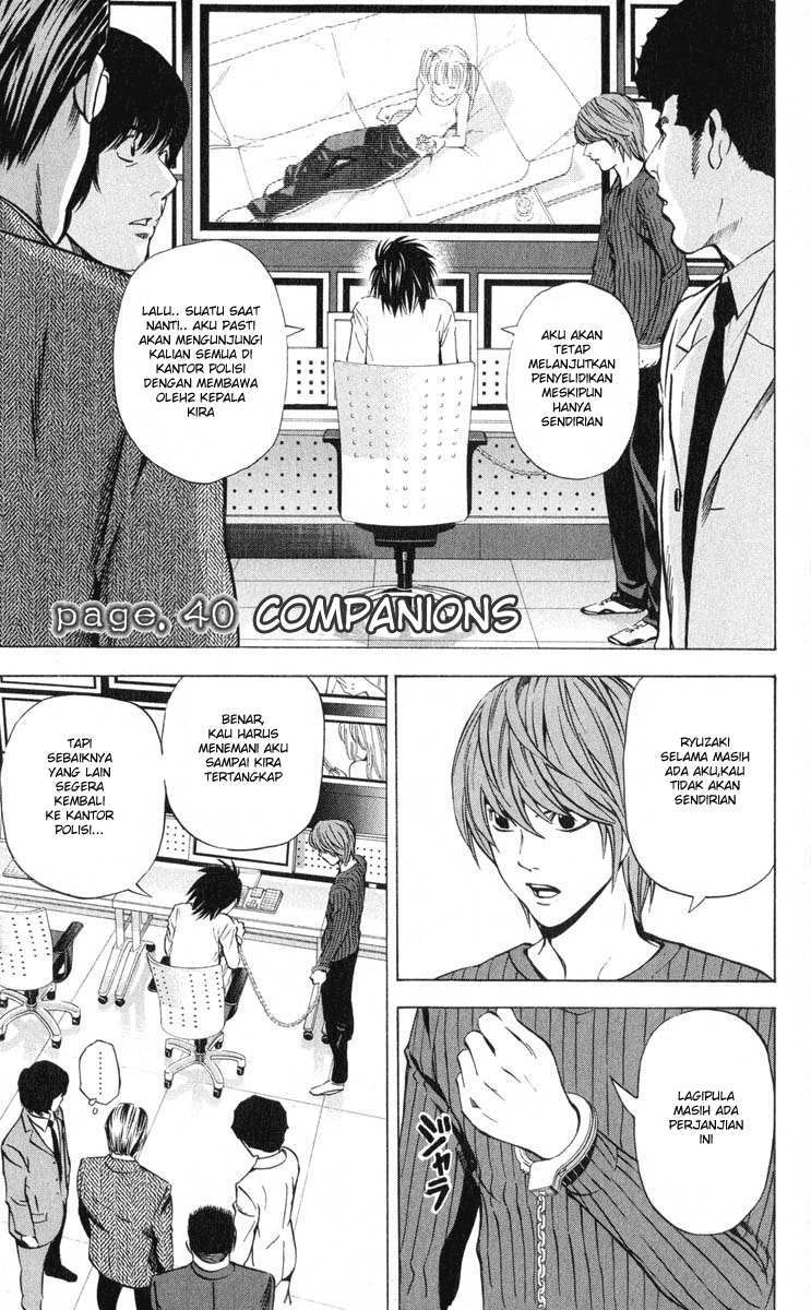 Death Note Chapter 40 Gambar 1