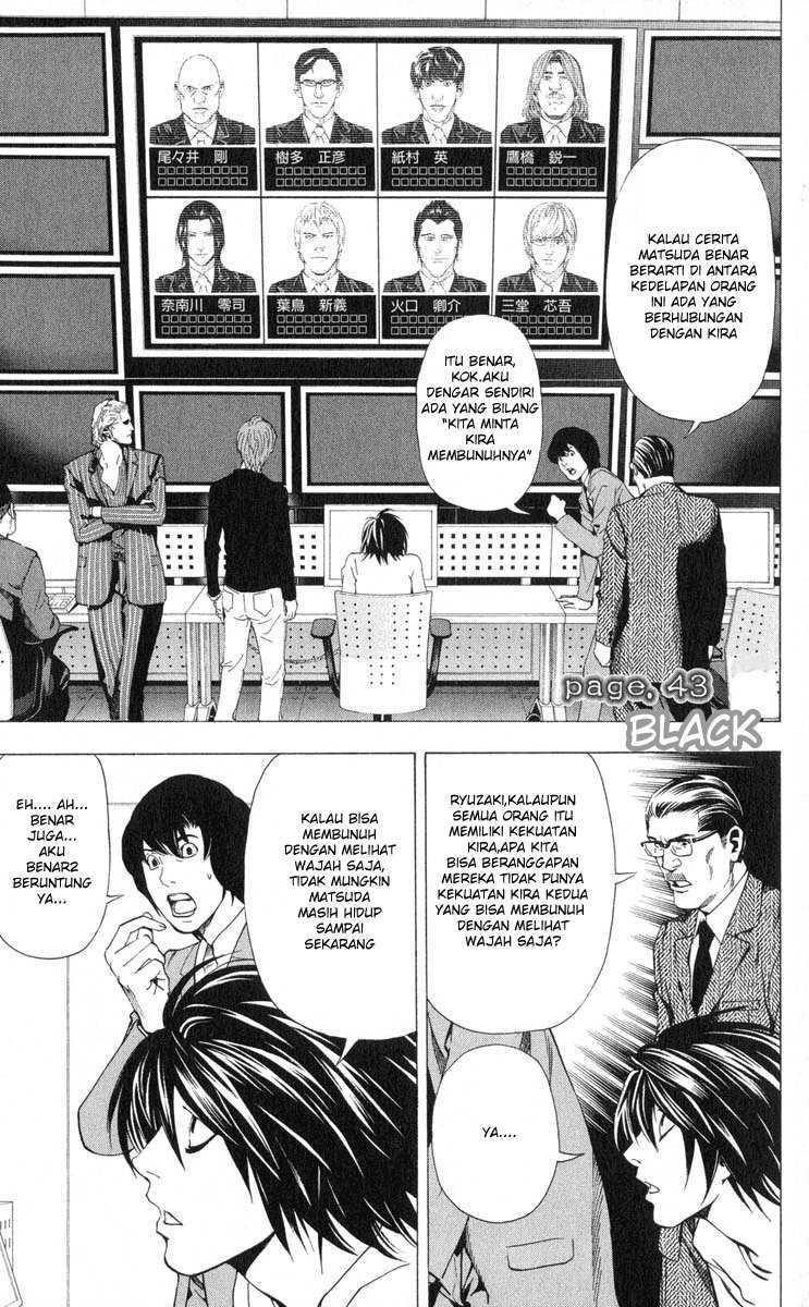 Death Note Chapter 43 Gambar 1