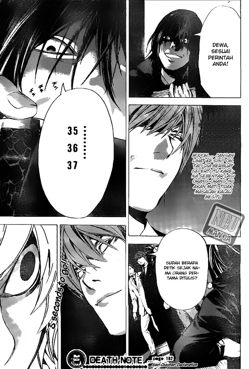 Death Note Chapter 102 Gambar 19