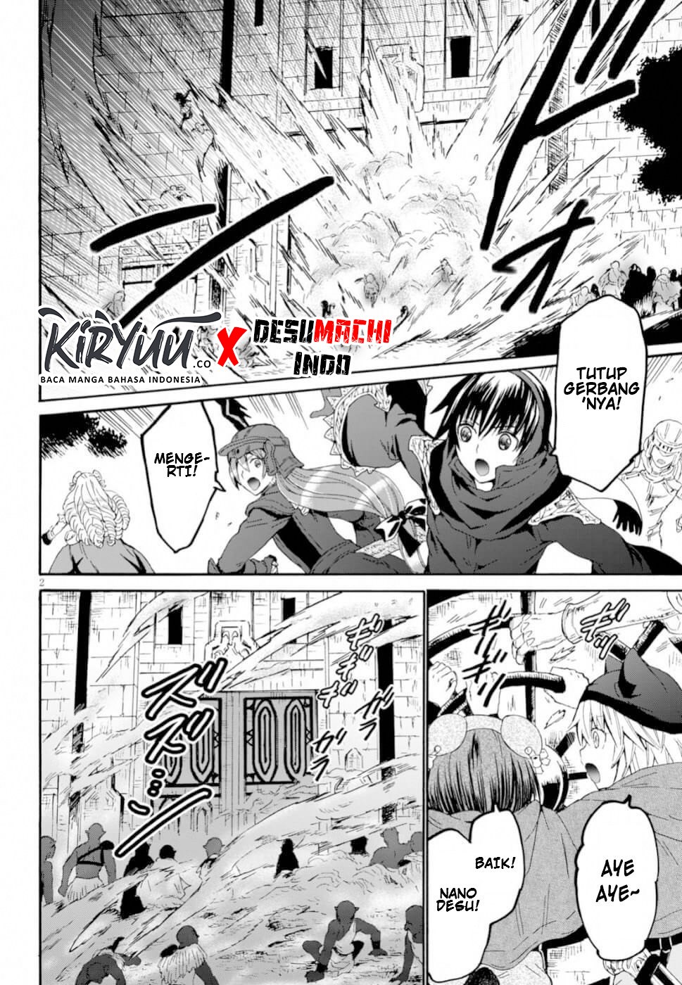 Death March Kara Hajimaru Isekai Kyousoukyoku Chapter 61 Gambar 2
