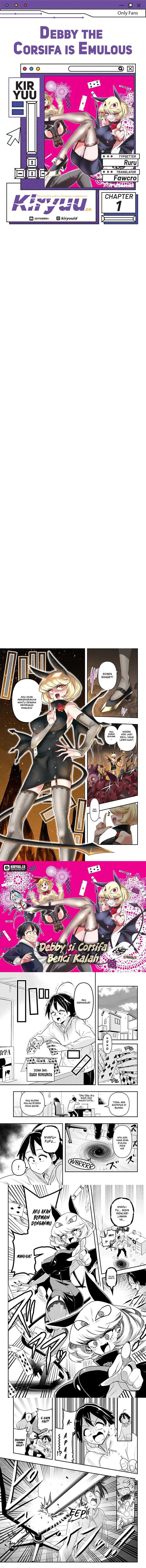Debby the Corsifa wa Makezugirai Chapter 01 Gambar 1