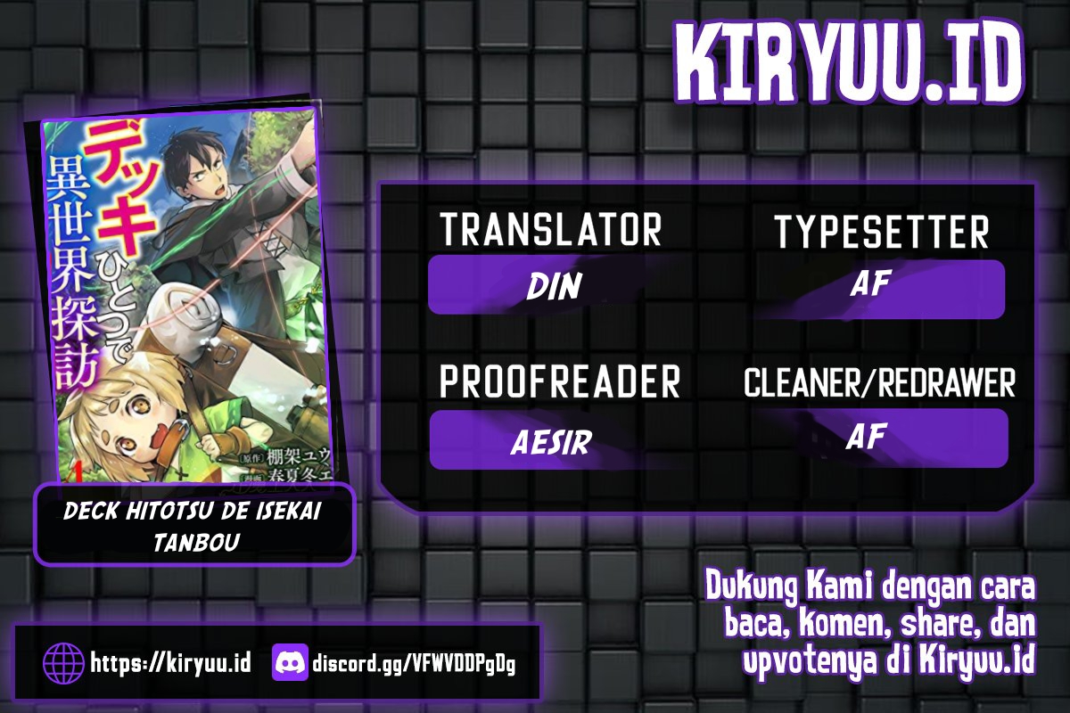 Deck Hitotsu de Isekai Tanbou Chapter 12 Gambar 1