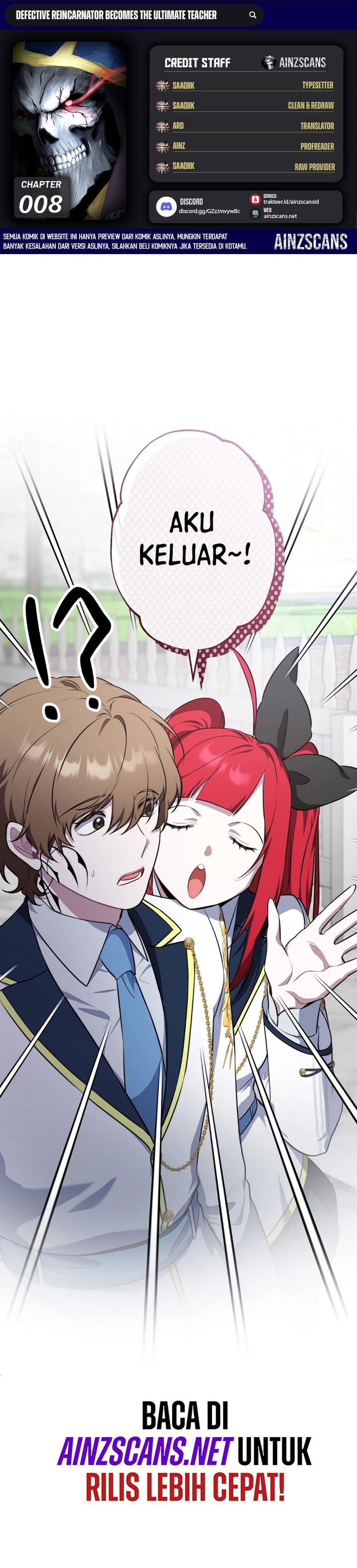 Defective Reincarnator Becomes The Ultimate Teacher Chapter 08 Gambar 1