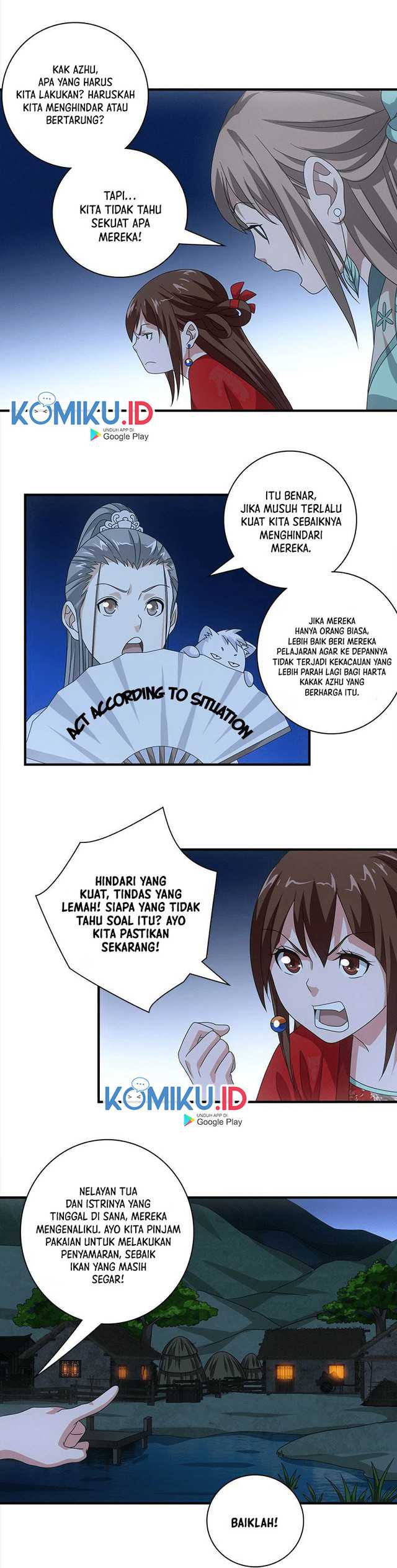 Demi-Gods and Semi-Devils Chapter 74 Gambar 3