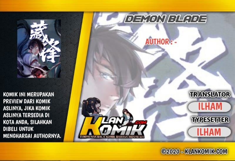 Demon Blade (Tibetan Front) Chapter 00 Gambar 1