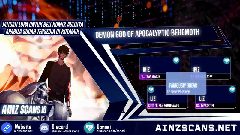 Demon God of Apocalyptic Behemoth Chapter 21 Gambar 1