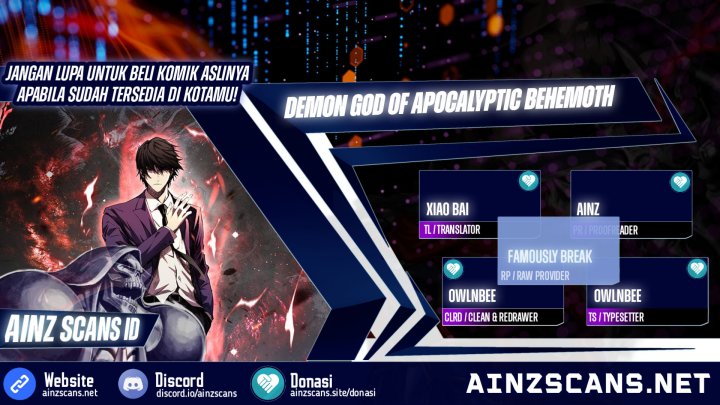 Demon God of Apocalyptic Behemoth Chapter 58 Gambar 1
