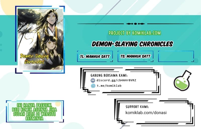 Demon-Slaying Chronicles Chapter 01 Gambar 1