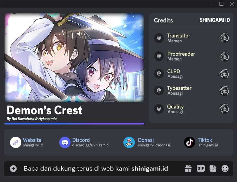 Demons’ Crest Chapter 25 Gambar 1