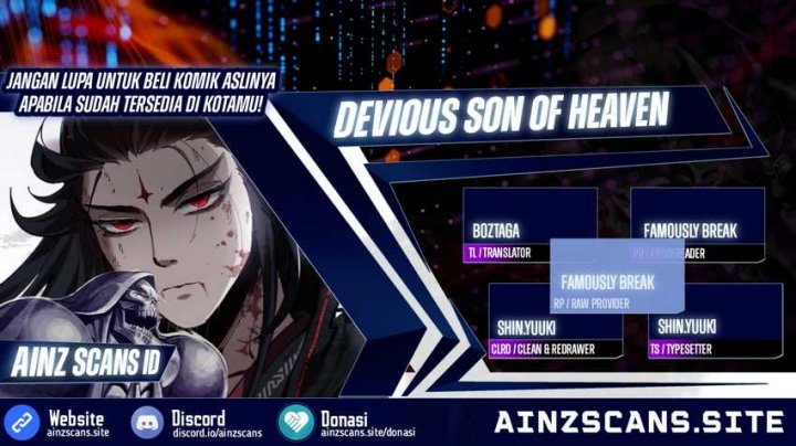 Devious Son Of Heaven Chapter 12 Gambar 1
