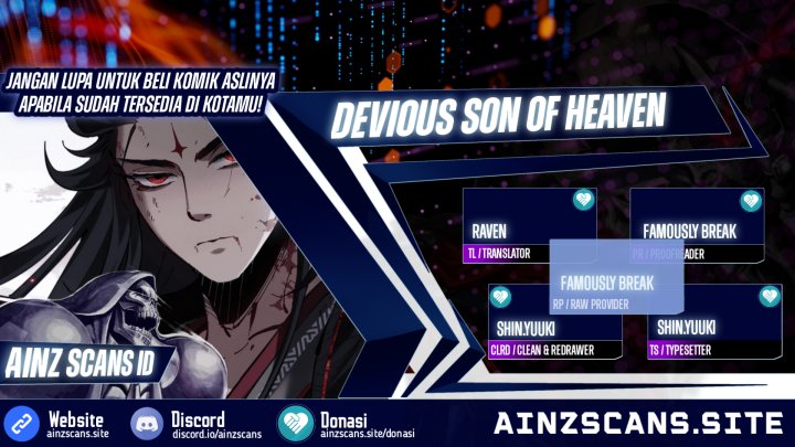 Devious Son Of Heaven Chapter 14 Gambar 1