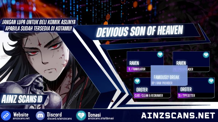 Devious Son Of Heaven Chapter 31 Gambar 1