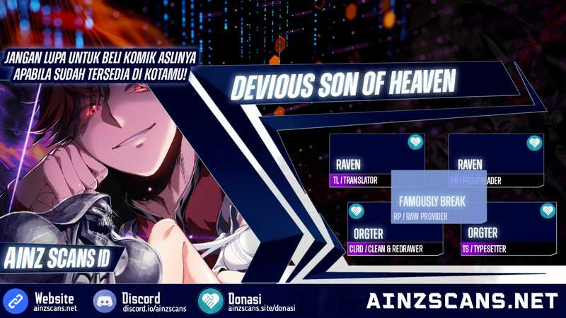 Devious Son Of Heaven Chapter 79 Gambar 1