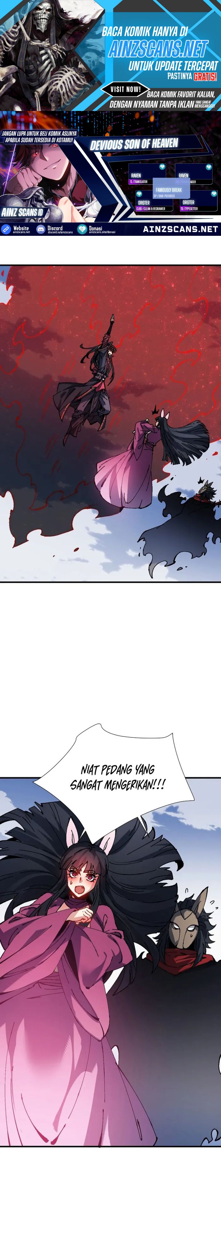 Devious Son Of Heaven Chapter 154 Gambar 1