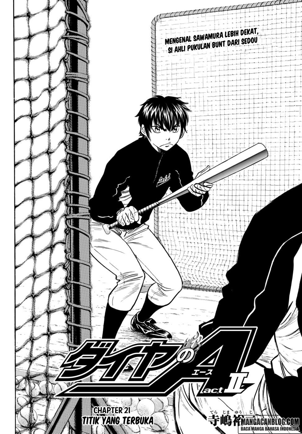 Diamond no Ace Act 2 Chapter 21 Gambar 2