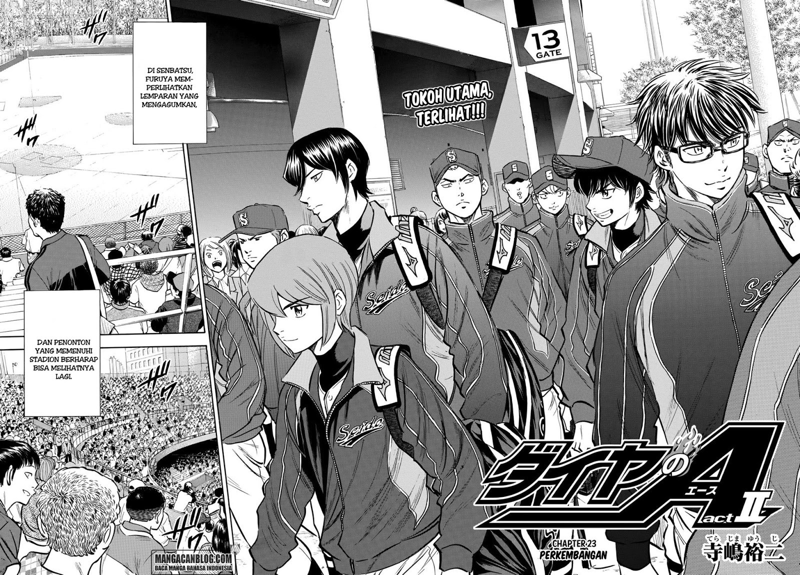 Diamond no Ace Act 2 Chapter 23 Gambar 2