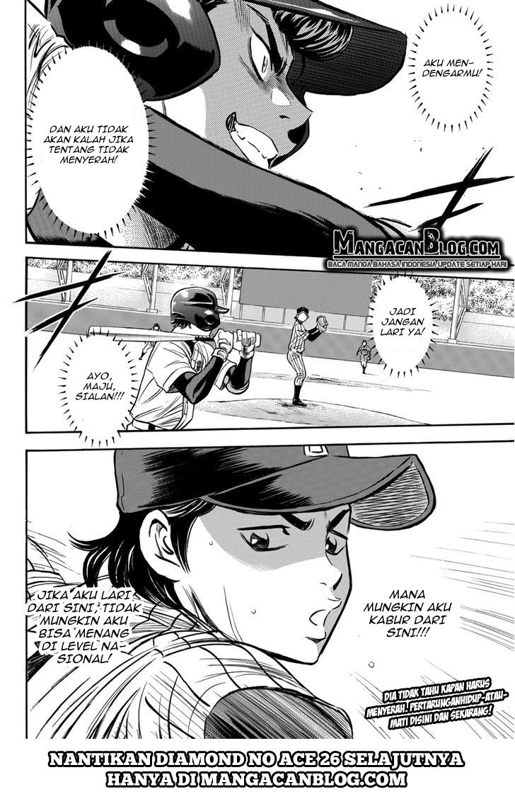 Diamond no Ace Act 2 Chapter 25 Gambar 20