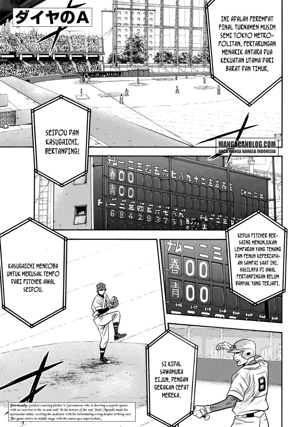 Diamond no Ace Act 2 Chapter 28 Gambar 6