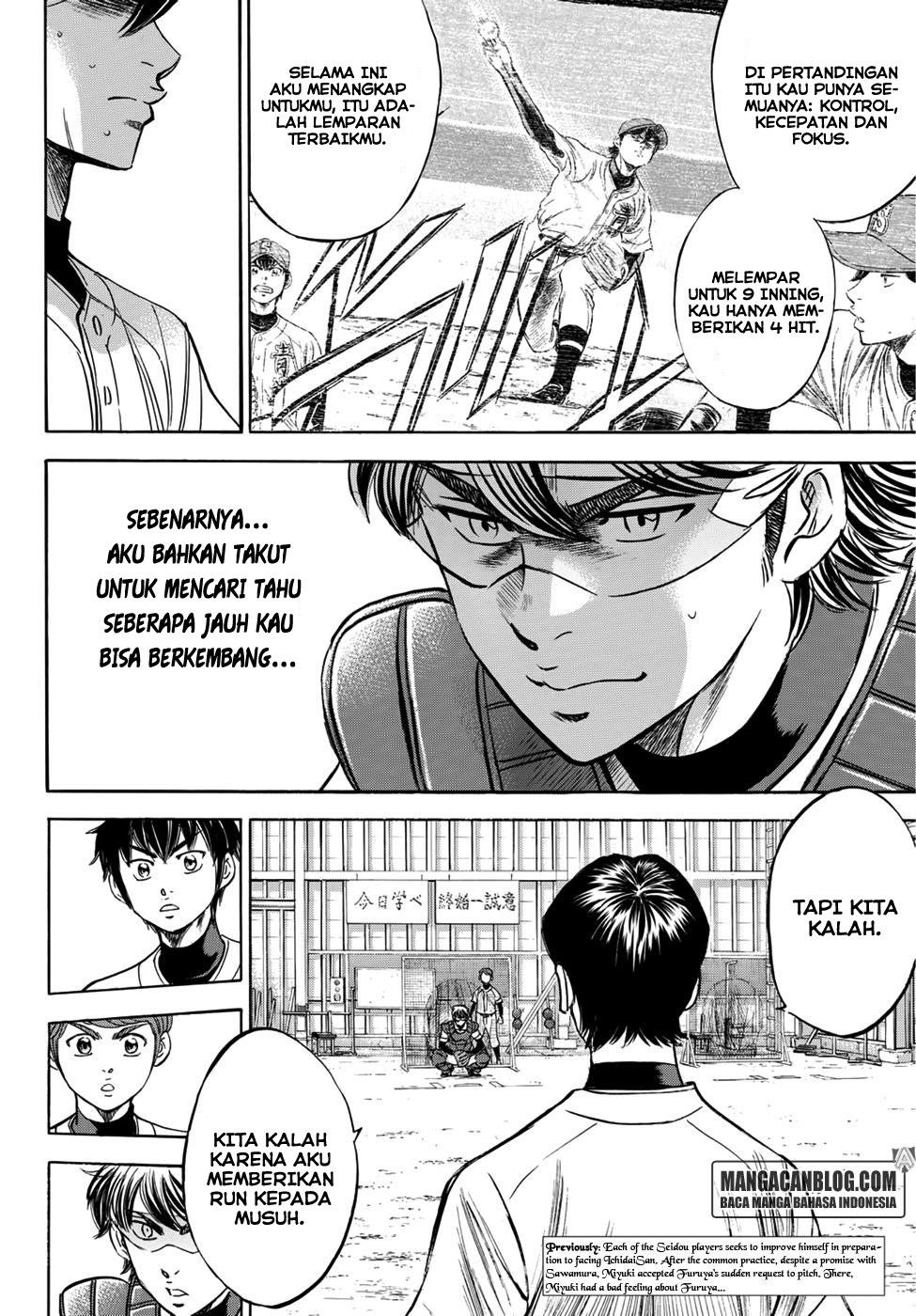Diamond no Ace Act 2 Chapter 35 Gambar 2