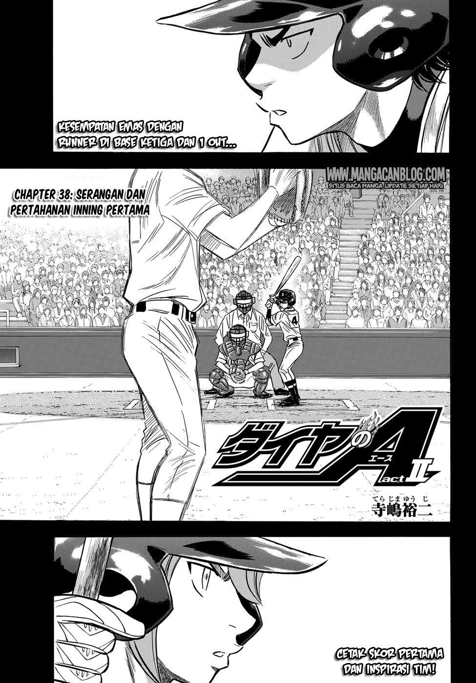 Diamond no Ace Act 2 Chapter 38 Gambar 5
