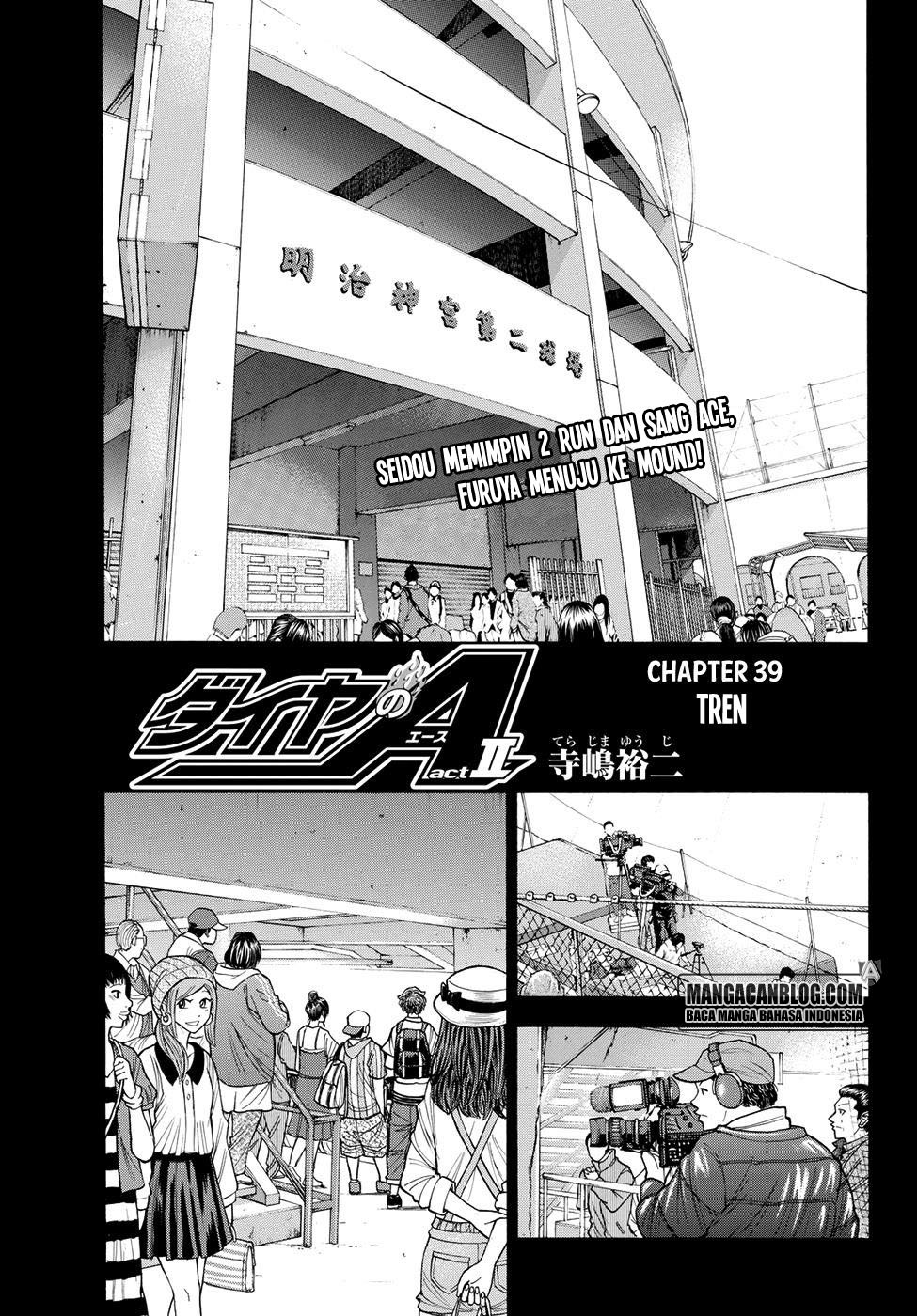 Diamond no Ace Act 2 Chapter 39 Gambar 1