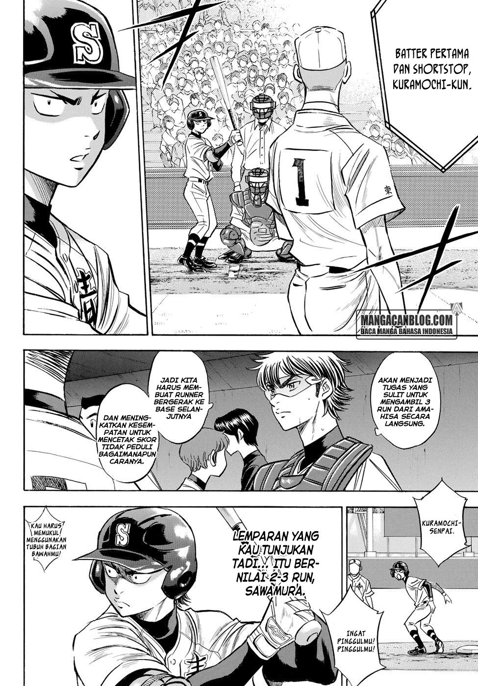Diamond no Ace Act 2 Chapter 44 Gambar 14