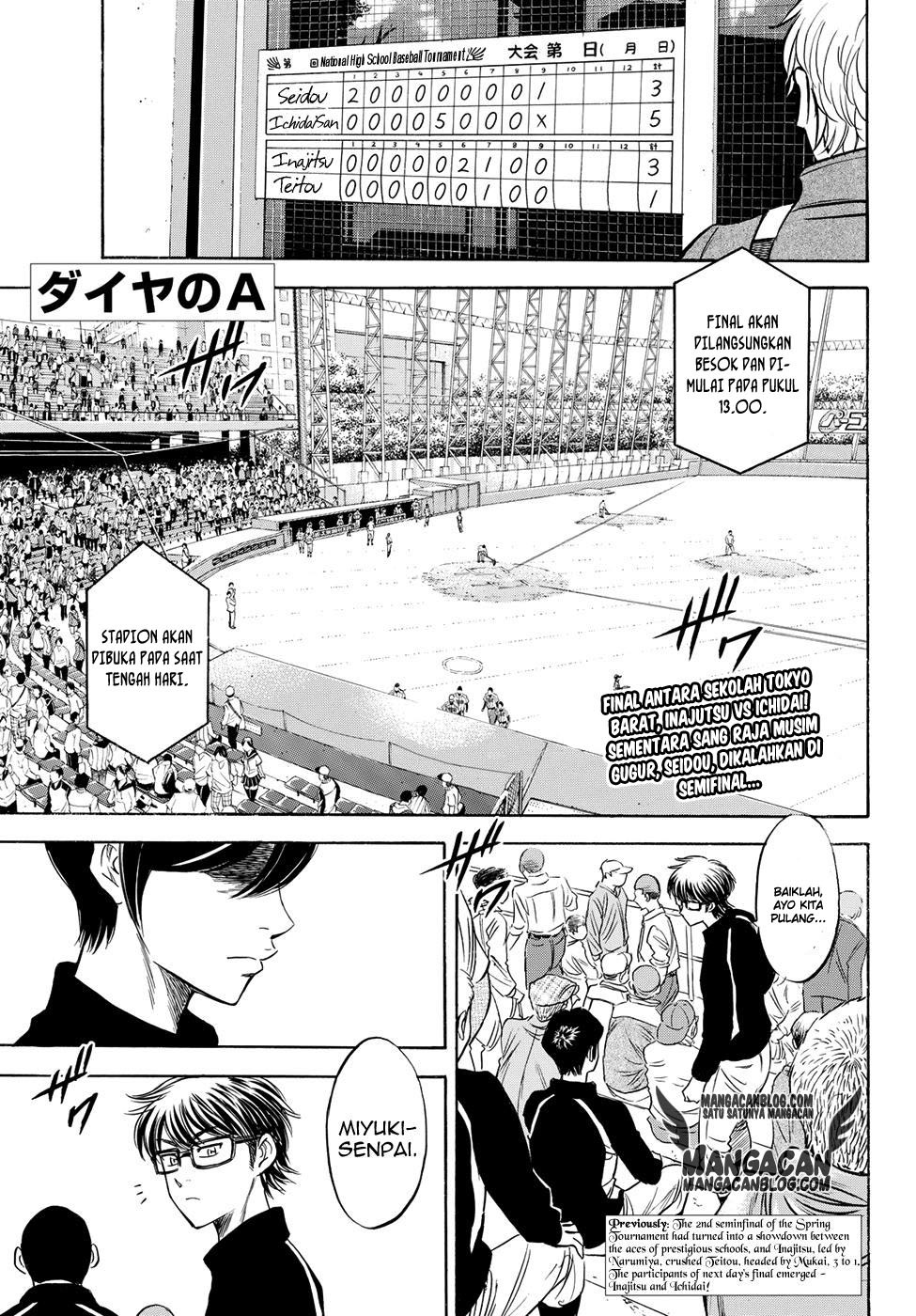 Diamond no Ace Act 2 Chapter 49 Gambar 1