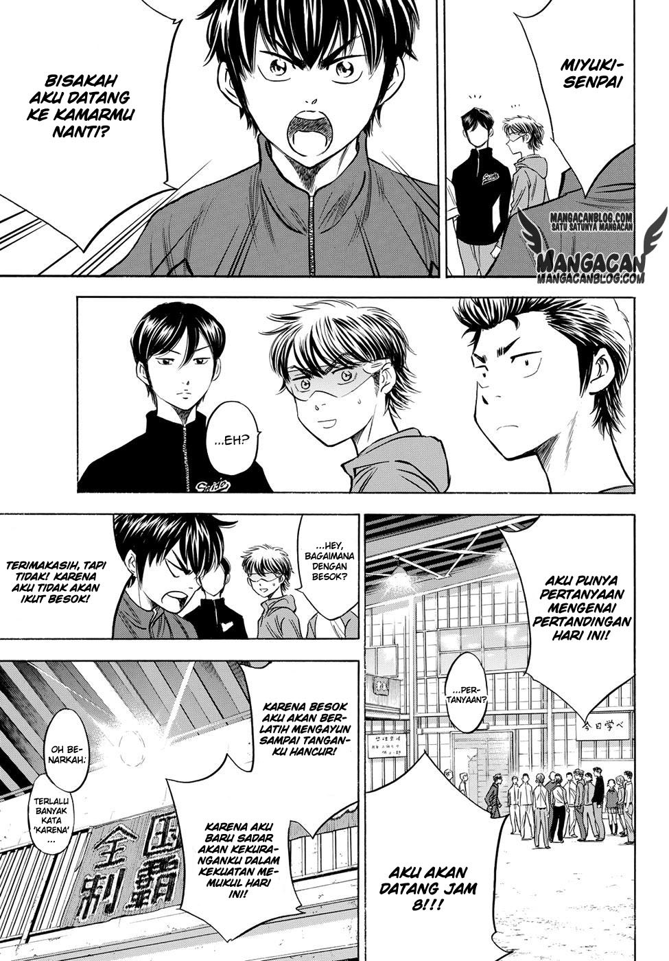 Diamond no Ace Act 2 Chapter 50 Gambar 14