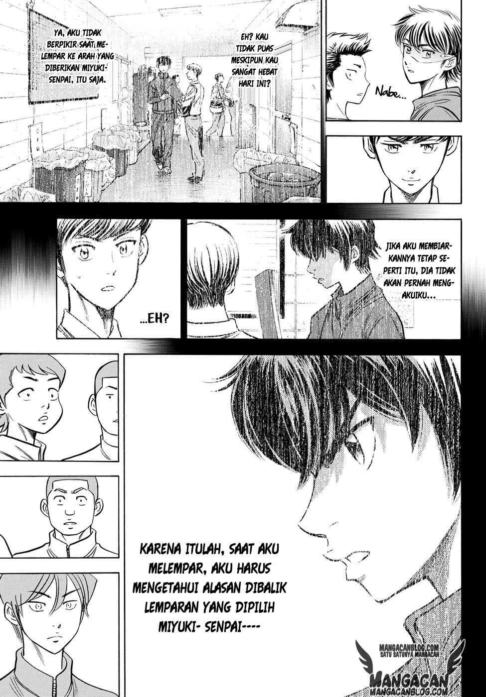 Diamond no Ace Act 2 Chapter 50 Gambar 16