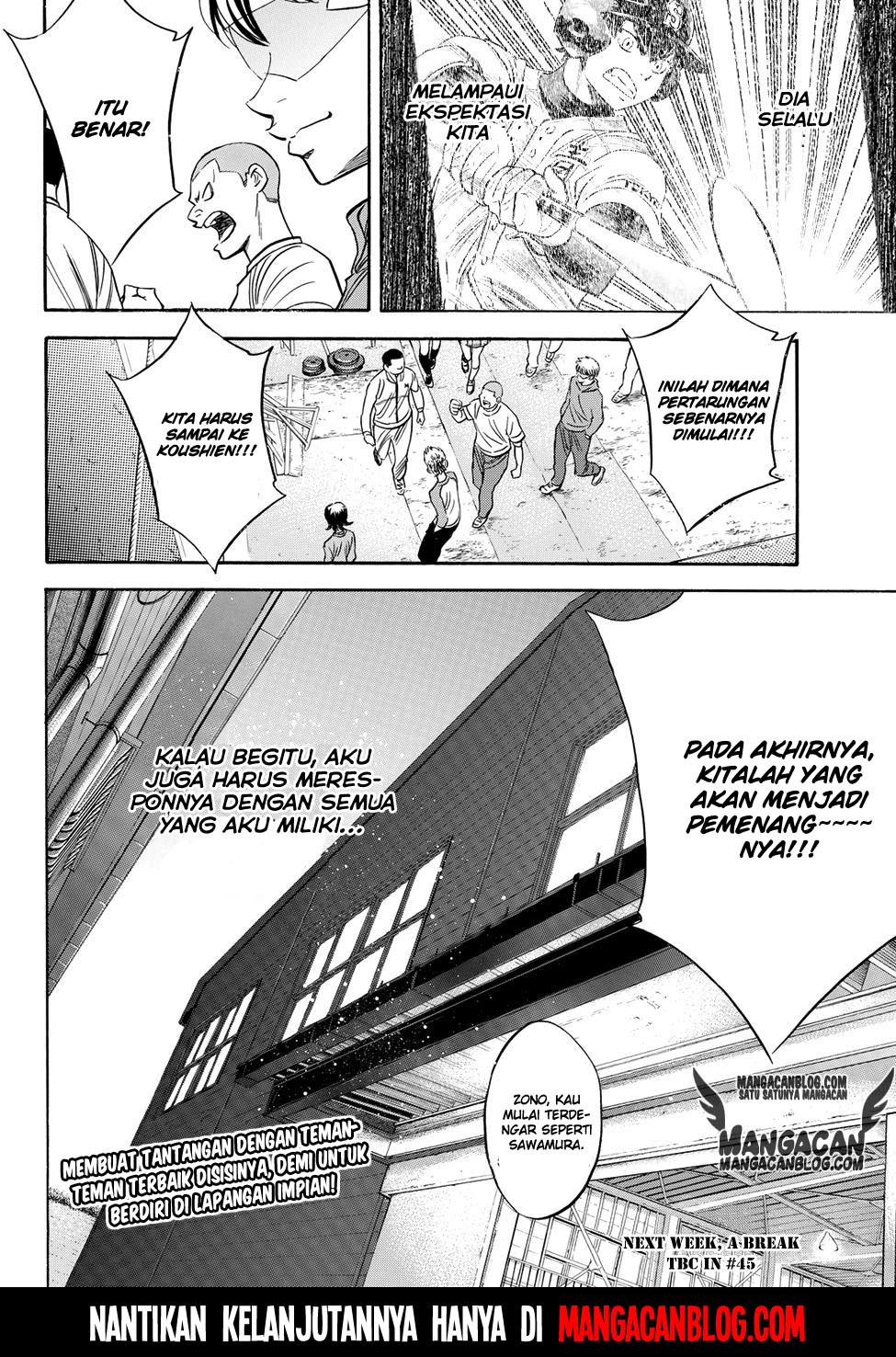 Diamond no Ace Act 2 Chapter 50 Gambar 19