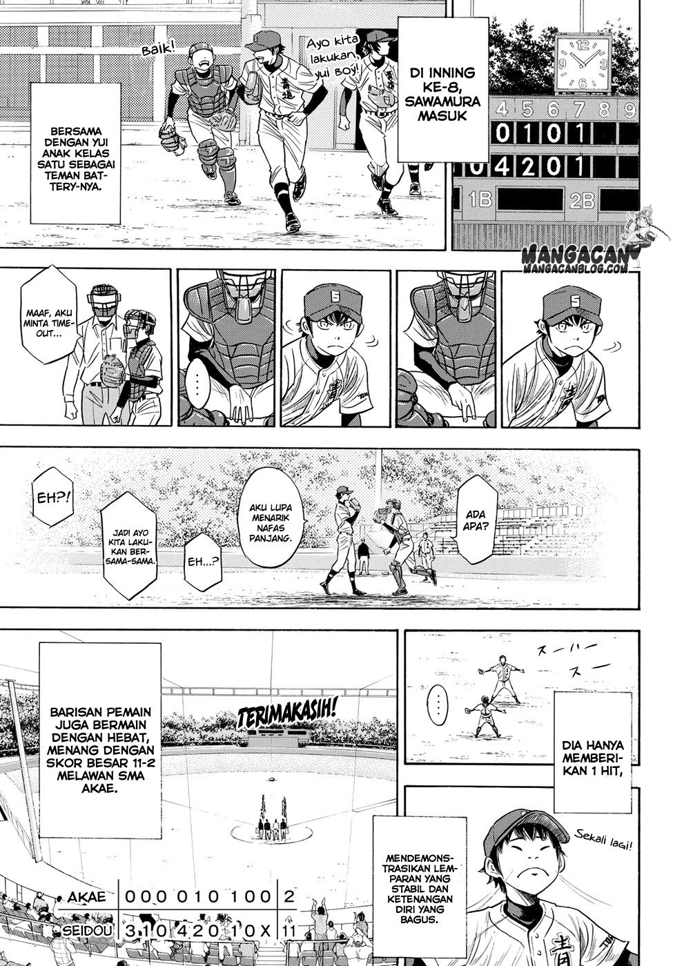 Diamond no Ace Act 2 Chapter 76 Gambar 16