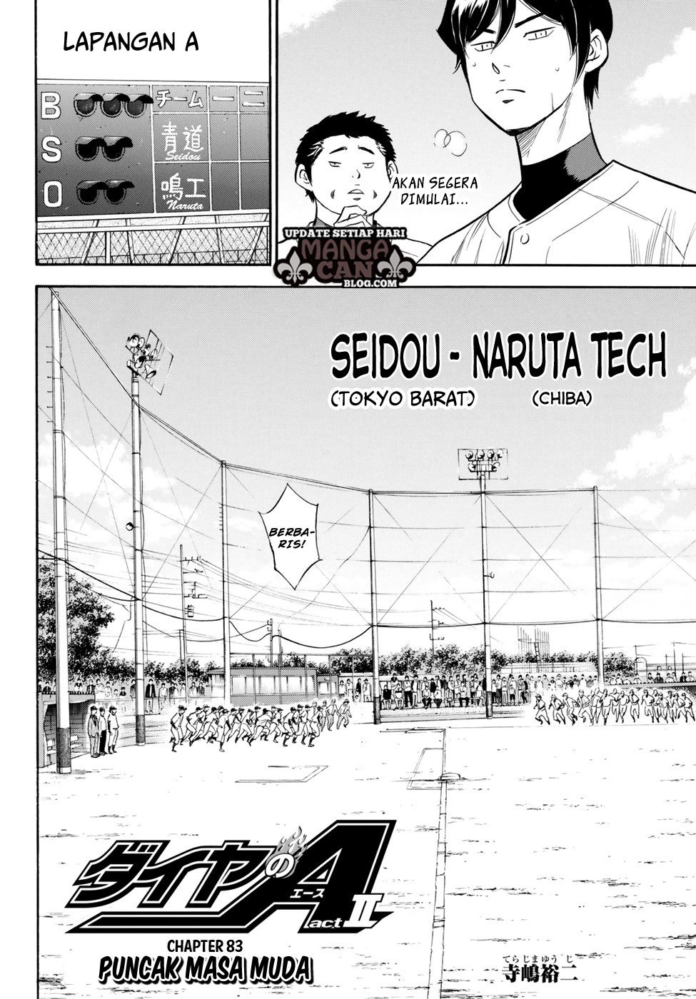 Diamond no Ace Act 2 Chapter 83 Gambar 2