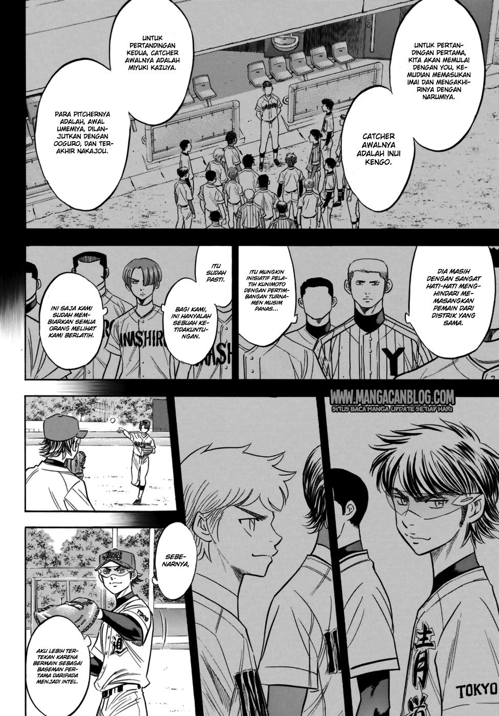 Diamond no Ace Act 2 Chapter 102 Gambar 15
