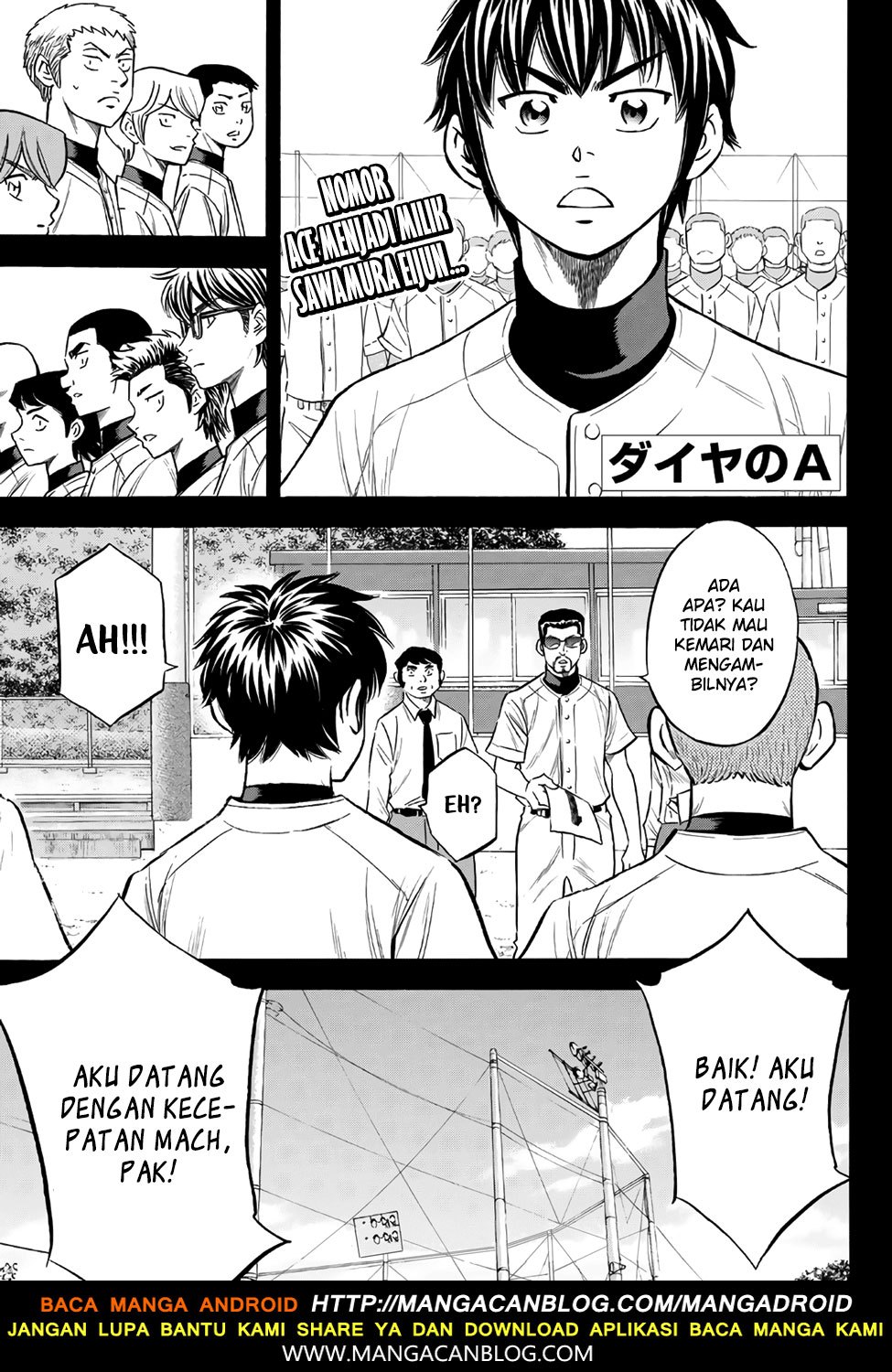 Diamond no Ace Act 2 Chapter 142 Gambar 1