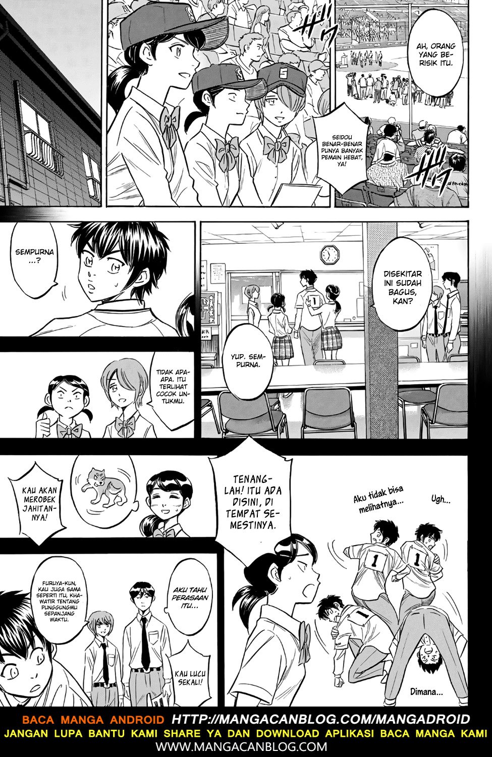 Diamond no Ace Act 2 Chapter 142 Gambar 14