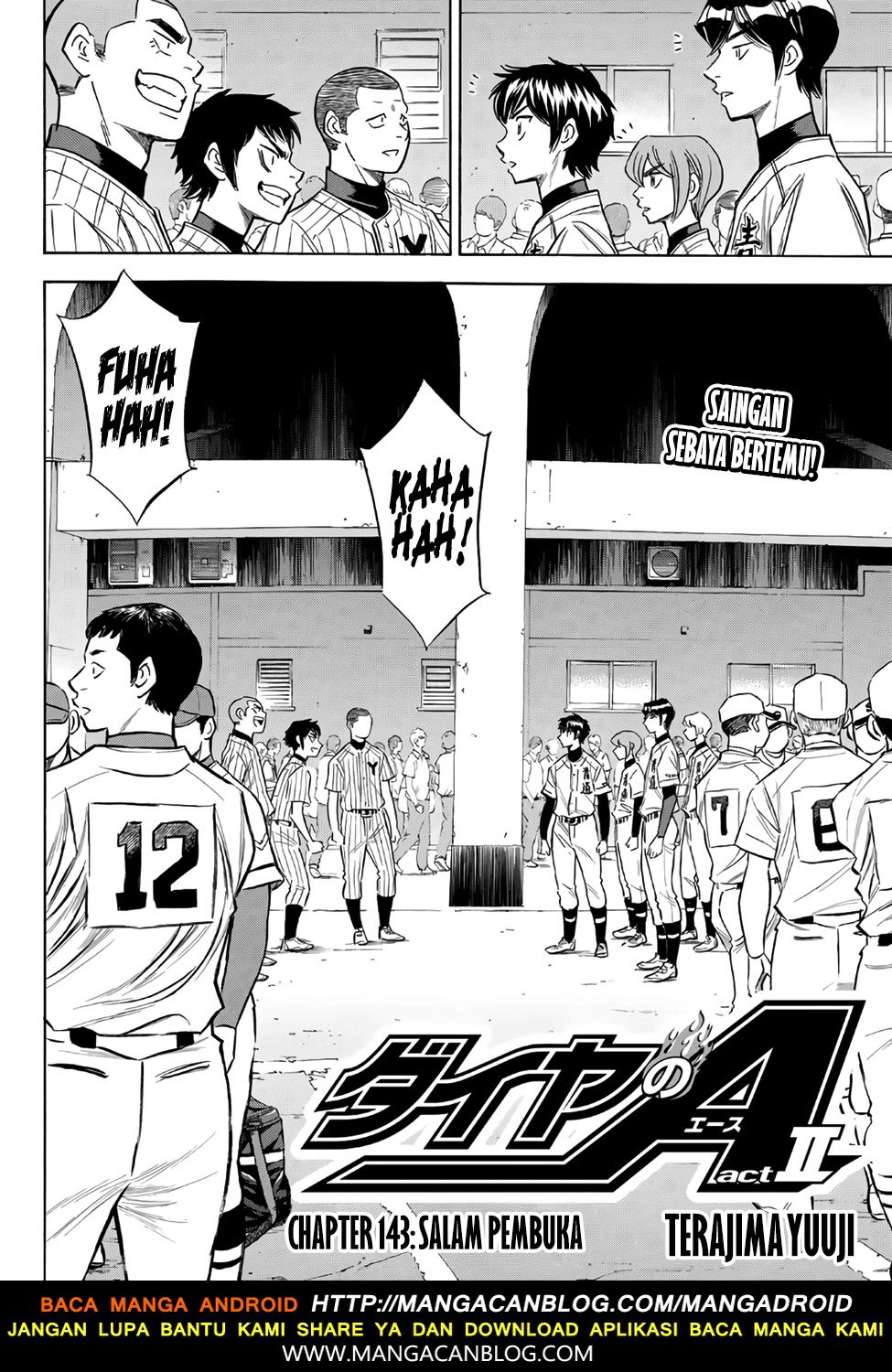 Diamond no Ace Act 2 Chapter 143 Gambar 2