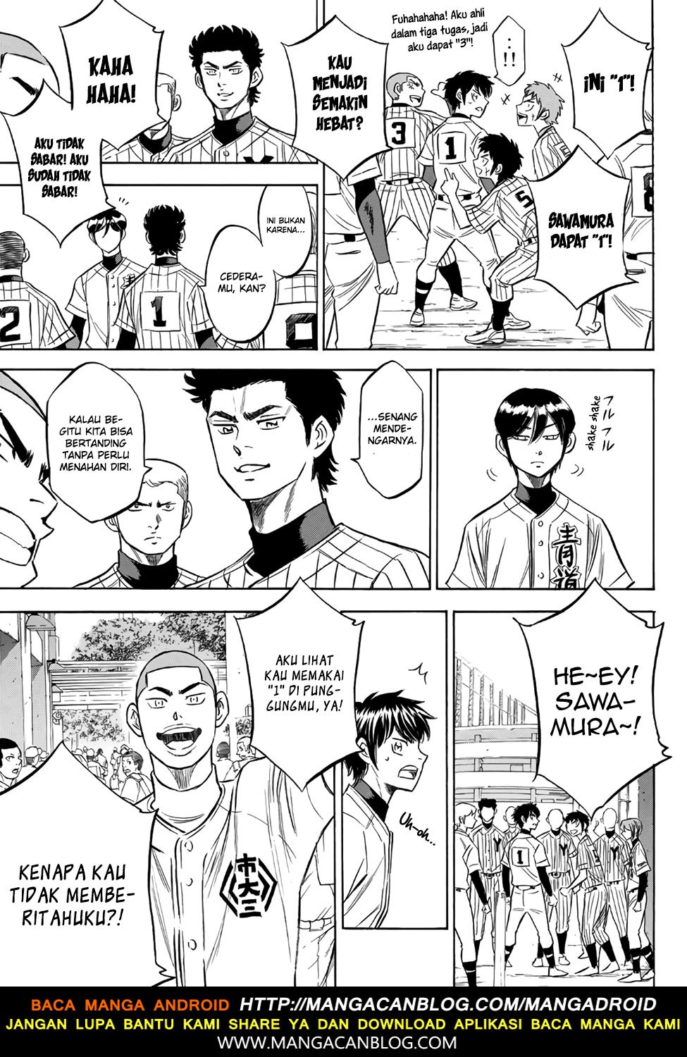 Diamond no Ace Act 2 Chapter 143 Gambar 3